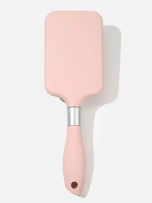 Lược chải tóc bằng nhựa gỡ rối, lướt qua các lọn tóc rối một cách dễ dàng, lược chải tóc bằng nhựa, sấy khô và duỗi thẳng, lược chải tóc hình vuông lớn, dành cho tóc dày/xoăn/mỏng/dài/ngắn Sấy khô ướt cho mọi loại tóc, dành cho nữ - Màu Hồng baby - Xem 2