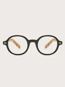 圆框女士时尚设计眼镜