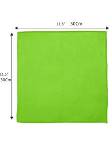 HYER KITCHEN Black Cleaning Microfiber Towel Set - Multiple Quantity Options Available,Kitchen,Bathroom,Home,Household Supplies