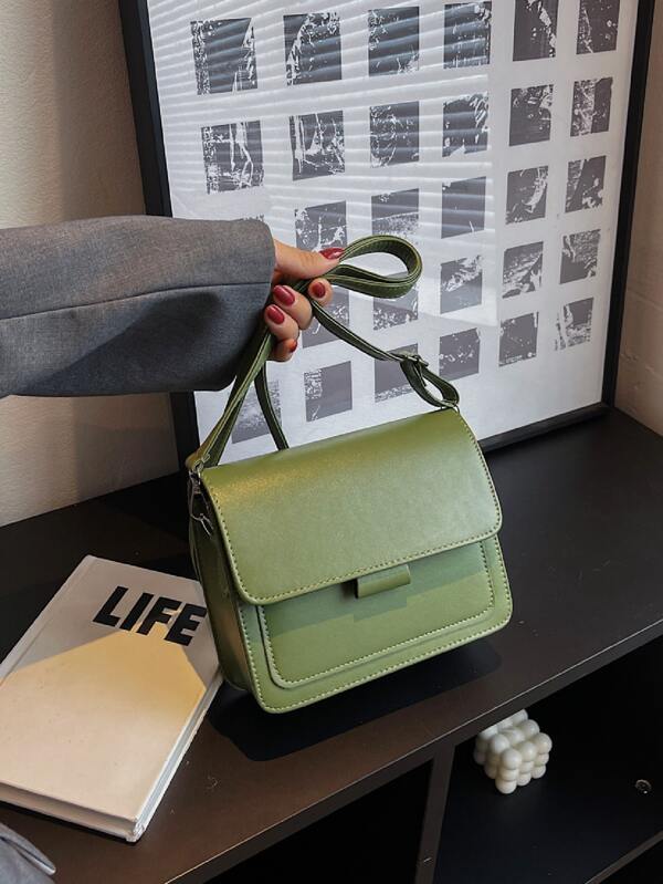 Mini Minimalist Flap Square Bag