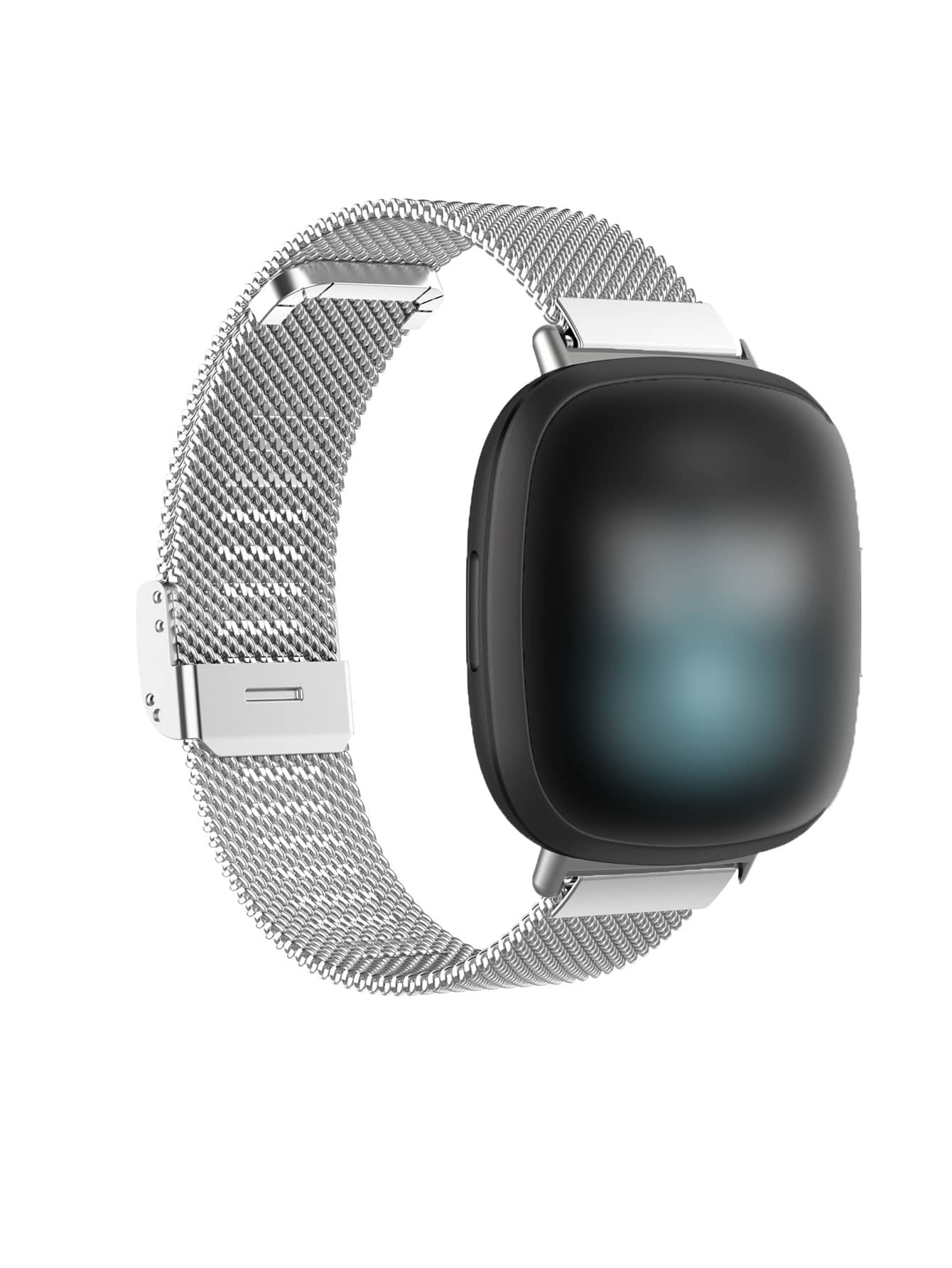 1入組不銹鋼通用智能錶帶 - 銀色 - 查看 1