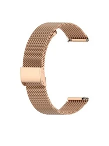 Dây đeo đồng hồ bằng thép không gỉ dạng lưới Tương thích với Apple Watch - Hoa hồng vàng - Xem 2