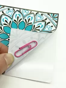 10pcs Mandala Pattern Wall Tile Paper, Peel And Stick Tile For Home Decor, Renovation Stickers Peel Wall Panels, Wall Paper, Wallpapers, Spring Decoration Items Refresh Your Home, Rama Decoration Stickers - Multicolor - View 3