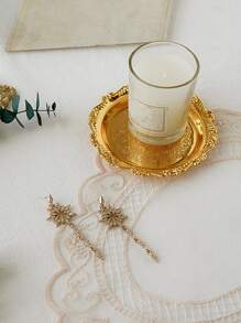 1入組鋁合金首飾托盤歐式家居首飾托盤