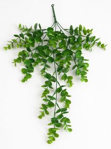 1入組塑料人造葉藤仿真植物綠藤派對 - 綠色 - 查看 2