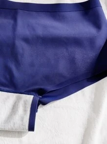 5入組字母圖案平角褲 - 彩色 - 查看 4