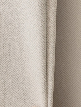 1片纯色遮光人字纹窗帘，雪尼尔面料窗帘，简约优雅，适用于卧室、客厅、阳台、日常休闲家居装饰