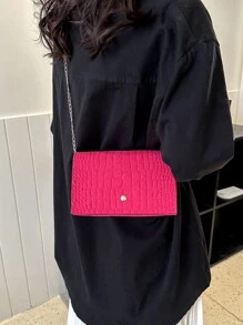 Túi Crossbody Nữ - Màu Hồng Tươi - Xem 1