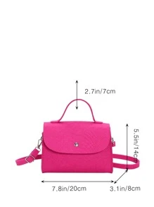 Cặp sách Trẻ em Thú vật - Màu Hồng Tươi - Xem 3