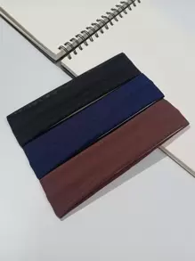 4件套纯色发带，休闲运动头带/头巾/吸汗带，适合上学、大学、秋冬季节，是女士度假、优雅围巾、柔软头巾、夏季穿搭、旅行、生日等场合的理想选择。 - 彩色 - 查看 5