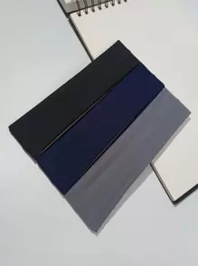 4pcs Solid Hair Band Casual Headband Turban Headband Sweatband, School Stuff, College, Headbands Fall Winter Hair Accessories For Women For Vacation Outfits Woman Elegant Scarf Women Bandana Soft Headwrap - Dark Grey - View 5