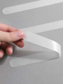 5pcs/set PVC Anti-slip Shower Tread Sticker, Safety Shower Treads Sticker - Clear - View 4