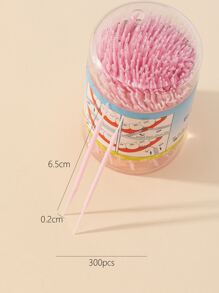 牙籤，1盒塑料雙層一次性深層清潔牙籤棒旅行用