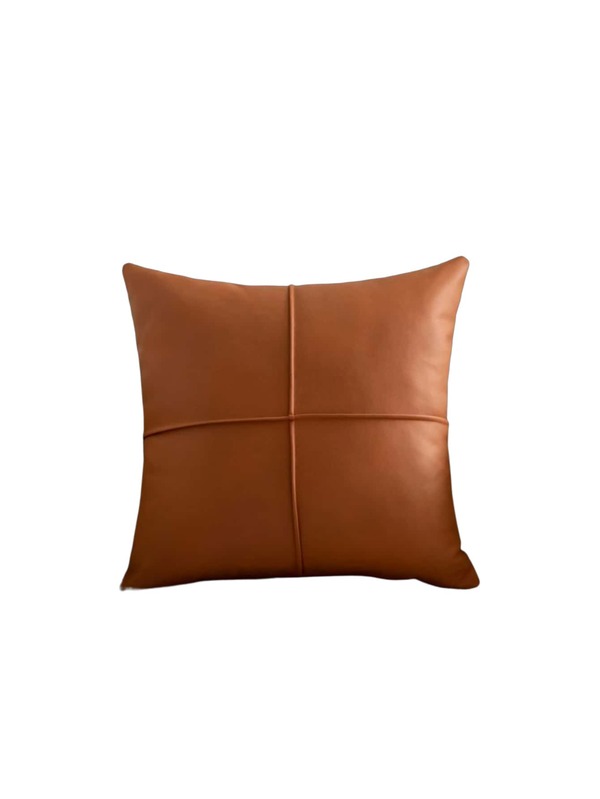 1pc Solid Color Cushion Cover Without Filler, Modern Fabric Decorative Throw Pillow Case For Home