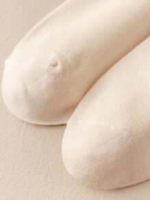 2對女式隨機條紋圖案休閒風格及踝襪 - 彩色 - 查看 4