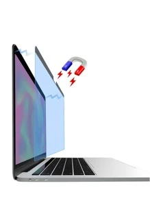 1 hoja Protector de pantalla para portátil magnético