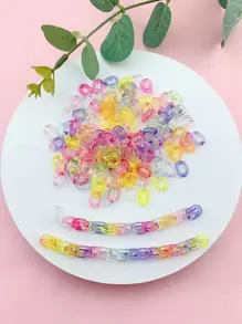 200pcs/set Chain DIY Jewelry Accessory - Multicolor - View 1