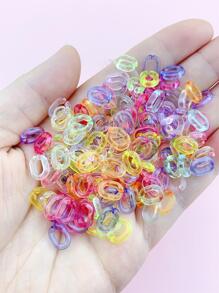 200pcs/set Chain DIY Jewelry Accessory - Multicolor - View 2