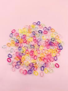200pcs/set Chain DIY Jewelry Accessory - Multicolor - View 3