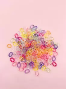 200pcs/set Chain DIY Jewelry Accessory - Multicolor - View 4