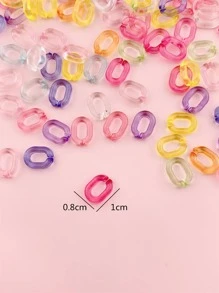 200pcs/set Chain DIY Jewelry Accessory - Multicolor - View 5