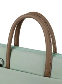 Minimalist Laptop Bag - Green - View 7