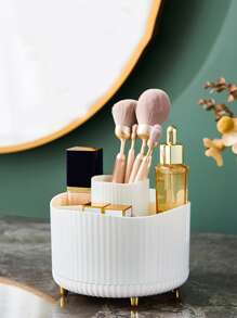 化妆刷收纳桶、1 件多格化妆收纳盒、带防滑脚的收纳盒、唇彩架、台面梳妆台和浴室的桌面收纳盒、房间、家居、卧室、浴室、房屋、粉色房间、客厅装饰、旅行用品、礼品袋、送给妈妈、爸爸、男士、朋友、老师、生日、婚礼、书桌、架子、配件、礼品盒、有趣的礼物、收纳、化妆刷收纳袋、房间装饰、包、化妆包、梳妆台、旅行、化妆包、旅行必需品、收纳袋、收纳、旅行必需品、化妆收纳袋、化妆收纳袋、收纳袋、洗漱包、桌面收纳袋、化妆包、化妆袋、化妆收纳、梳妆配件、化妆袋、化妆包、珠宝盒子、小袋、化妆刷架、刷架、香水收纳袋、化妆包 - 白色 - 查看 1