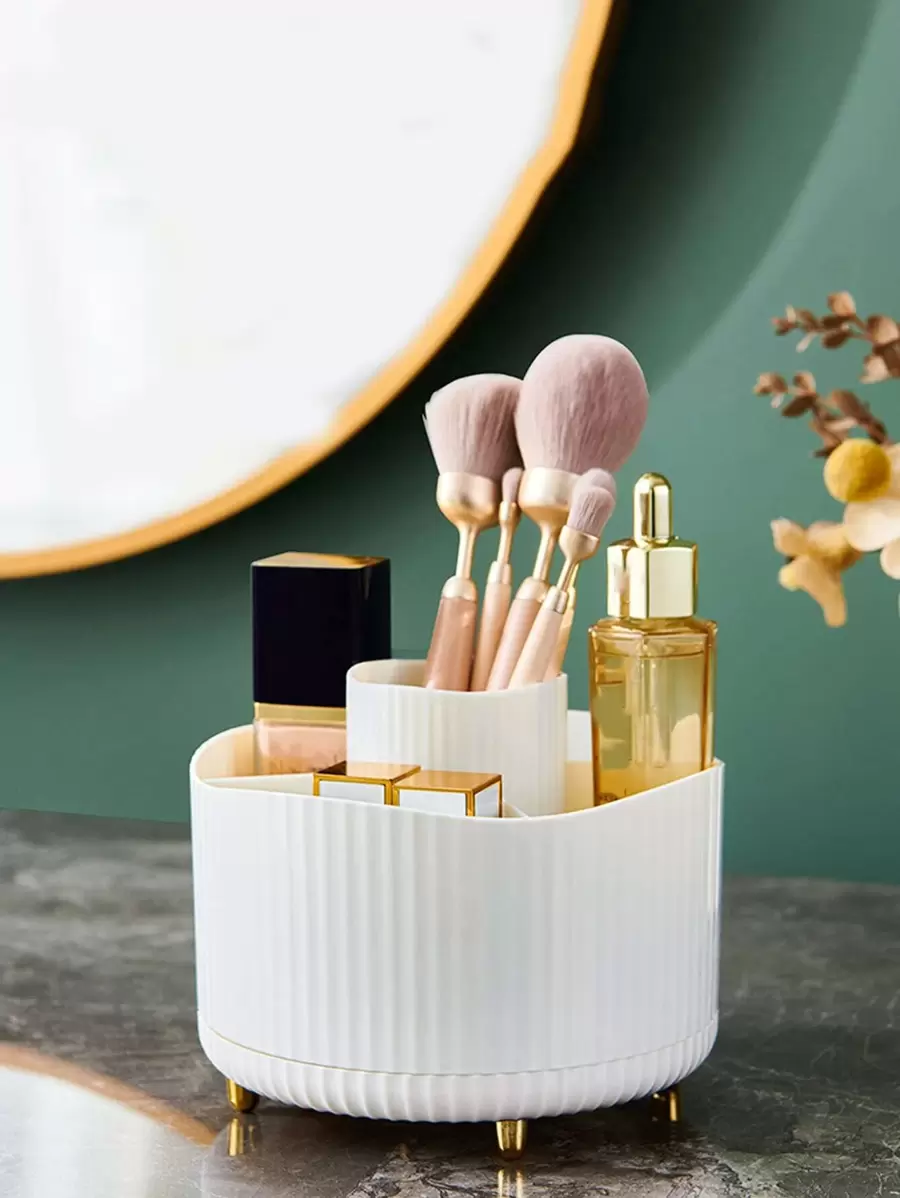 化妆刷收纳桶、1 件多格化妆收纳盒、带防滑脚的收纳盒、唇彩架、台面梳妆台和浴室的桌面收纳盒、房间、家居、卧室、浴室、房屋、粉色房间、客厅装饰、旅行用品、礼品袋、送给妈妈、爸爸、男士、朋友、老师、生日、婚礼、书桌、架子、配件、礼品盒、有趣的礼物、收纳、化妆刷收纳袋、房间装饰、包、化妆包、梳妆台、旅行、化妆包、旅行必需品、收纳袋、收纳、旅行必需品、化妆收纳袋、化妆收纳袋、收纳袋、洗漱包、桌面收纳袋、化妆包、化妆袋、化妆收纳、梳妆配件、化妆袋、化妆包、珠宝盒子、小袋、化妆刷架、刷架、香水收纳袋、化妆包 - 白色 - 查看 1