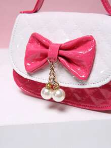 Cặp sách Trẻ em Nơ Bướm Thú vật - Đỏ và trắng - Xem 8