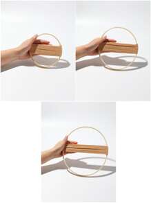 4入組圓環掛飾 - 棕色 - 查看 7