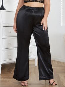 D&M Plus High Waist Flare Leg Pants