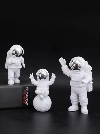 3pcs Astronaut Art Decoration