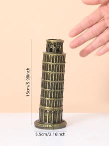 比薩斜塔藝術裝飾 - 彩色 - 查看 2