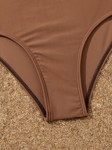 青少年扎染比基尼套装与和服夏日海滩