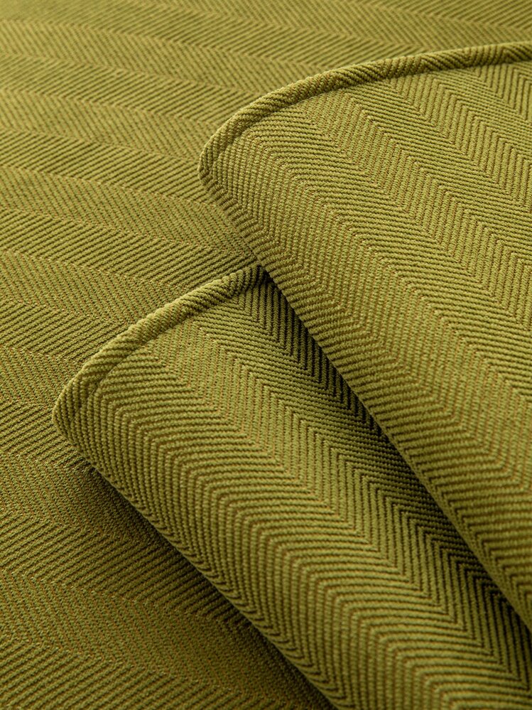 1pc Solid Color Chenille Sofa Cushion Cover, Simple Style Pet-Friendly Anti-Skid Anti-Dirty Sofa Protector Suitable For Four Seasons, Holiday Party Decor - Green - View 7