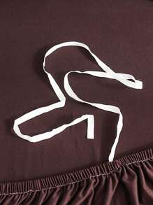 1入組棕色沙發套和1入組無填充物靠墊套極簡主義滌綸彈力沙發套適合家用 - 咖啡棕 - 查看 8