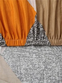 1 Hình Học In Ghế Ăn Bọc, Bắc Âu Polyester Co Giãn Ghế Phòng Ăn Bọc Cho Phòng Ăn - Nhiều màu - Xem 6