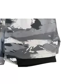 Manfinity Running Boyfriend Style Men Brush Print Drawstring Waist 2 In 1 Sports Shorts Gym Shorts Sweat Pants - Multicolor - View 3