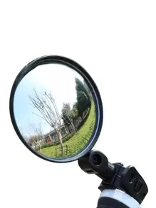 1 pieza Espejo convexo bicicleta - Negro - Ver 2