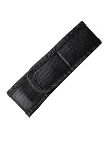 1pc Flip Flashlight Storage Funny Bag - Black - View 1