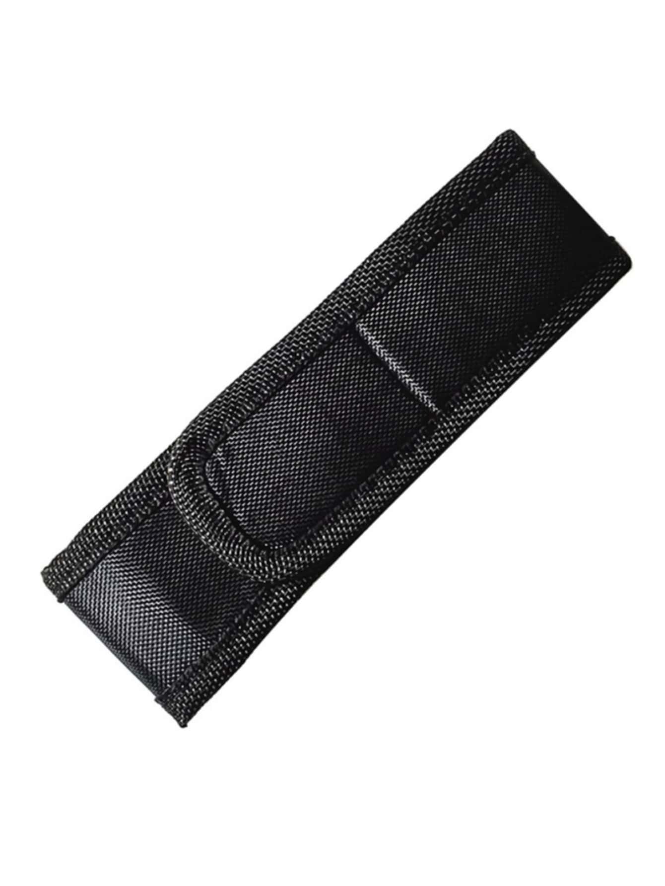 1pc Flip Flashlight Storage Funny Bag - Black - View 1