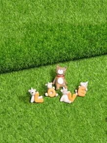 1pc Plastic Artificial Lawn, Fake Lawn For Outdoor - Green - View 2