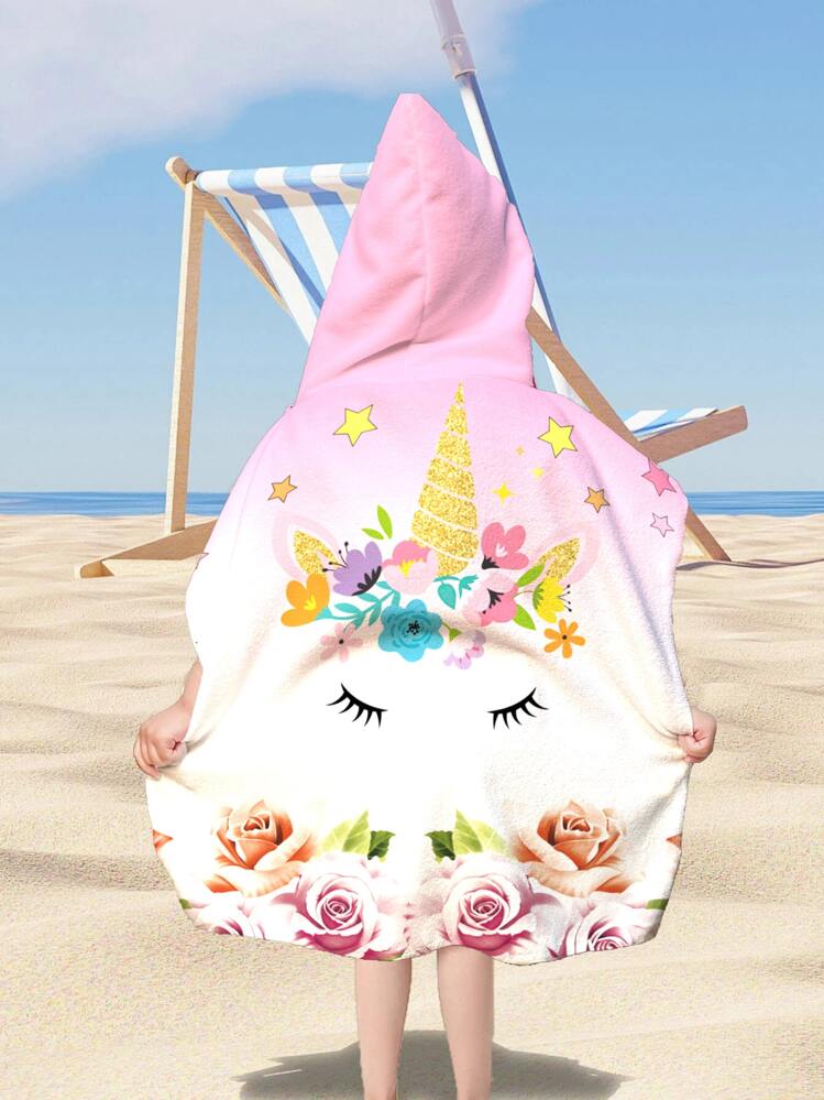 Chickwin Poncho Mare Bambino Telo Mare Bambini con Cappuccio 3D Gamepad Asciugamano Poncho Assorbente Microfibra Poncho Bagno per Spiaggia Nuotare Piscina Ragazzi 2-13 Anni (M,Vecchio Gioco