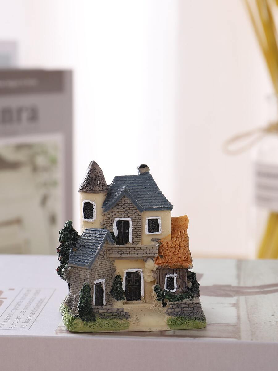 Trang trí nghệ thuật hình ngôi nhà ngẫu nhiên Quà tặng sinh nhật tốt nhất - Nhiều màu - Xem 1