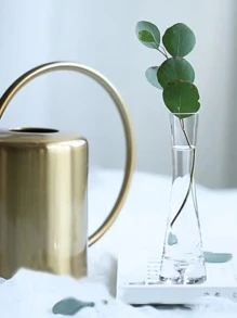 1入組裝玻璃花瓶歐式簡約家居裝飾花瓶 - 無色 - 查看 4