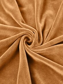 1件装银狐毛绒弹力沙发坐垫套，家具保护套，宠物友好，适用于客厅和卧室，1/2/3人座 - 駝色 - 查看 2