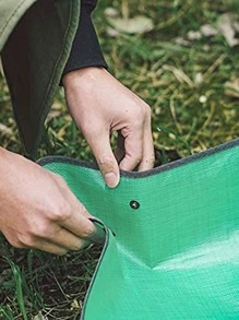 1pc PE Plant Mat, Waterproof Plant Pad For Garden - Green - View 6