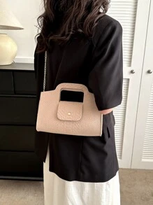 Túi đeo chéo Nữ - Màu Khaki - Xem 7