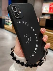 TPU手帶防跌落手機殼，適用於iPhone 14 Pro Max和三星A32 - 黑與白 - 查看 2