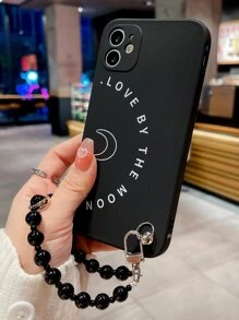 TPU手帶防跌落手機殼，適用於iPhone 14 Pro Max和三星A32 - 黑與白 - 查看 4